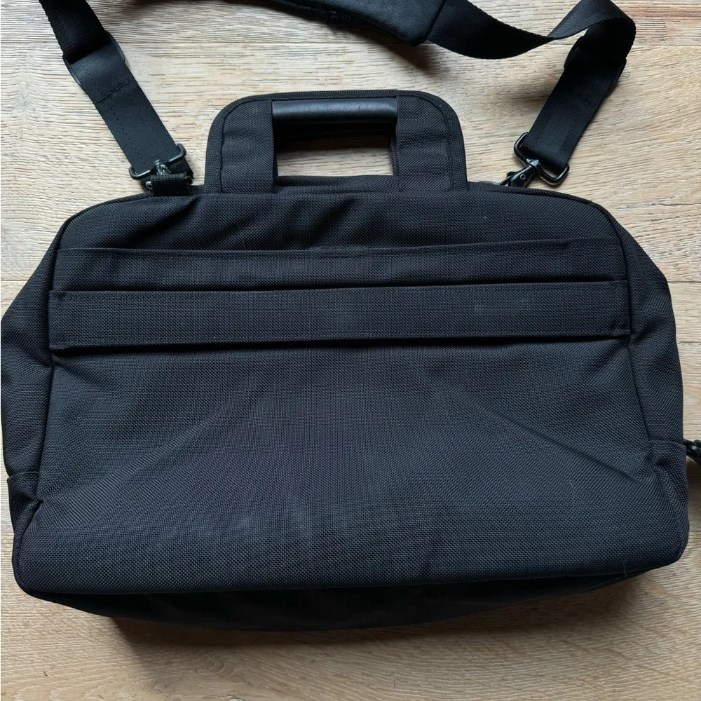 Laptop Carrying Briefcase Messenger Bag Computer Office Black price firm